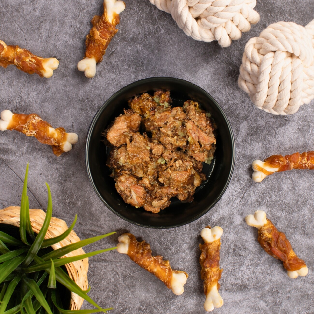 Lyra Pet Lecker.Pet Josie's 100 % Muskelfleisch Rind Hundefutter Nassfutter 6x400 g