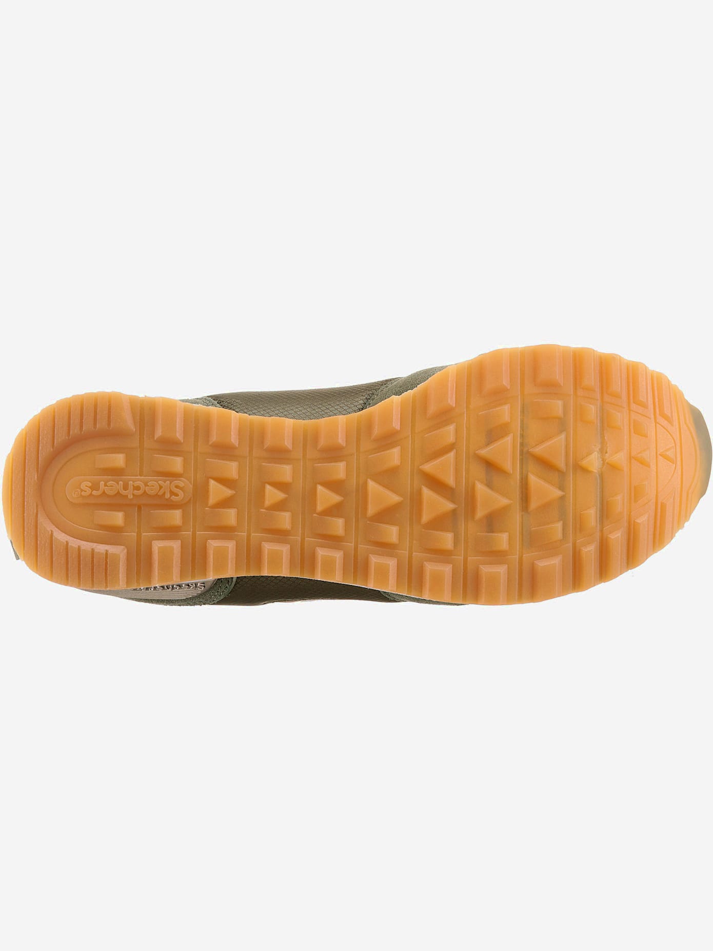 Baskets sneakers hybrides skechers en cuir velours doux, textile et synthétique