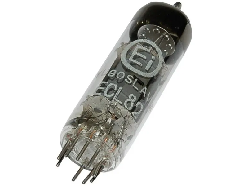 BTB Vertrieb ECL 82 = 6 BM 8 Elektronrør Triode-Pentode 100 V, 170 V 3.5 mA, 41 mA Poltal: 9 Sokkeltype: Noval Indhold 1 stk