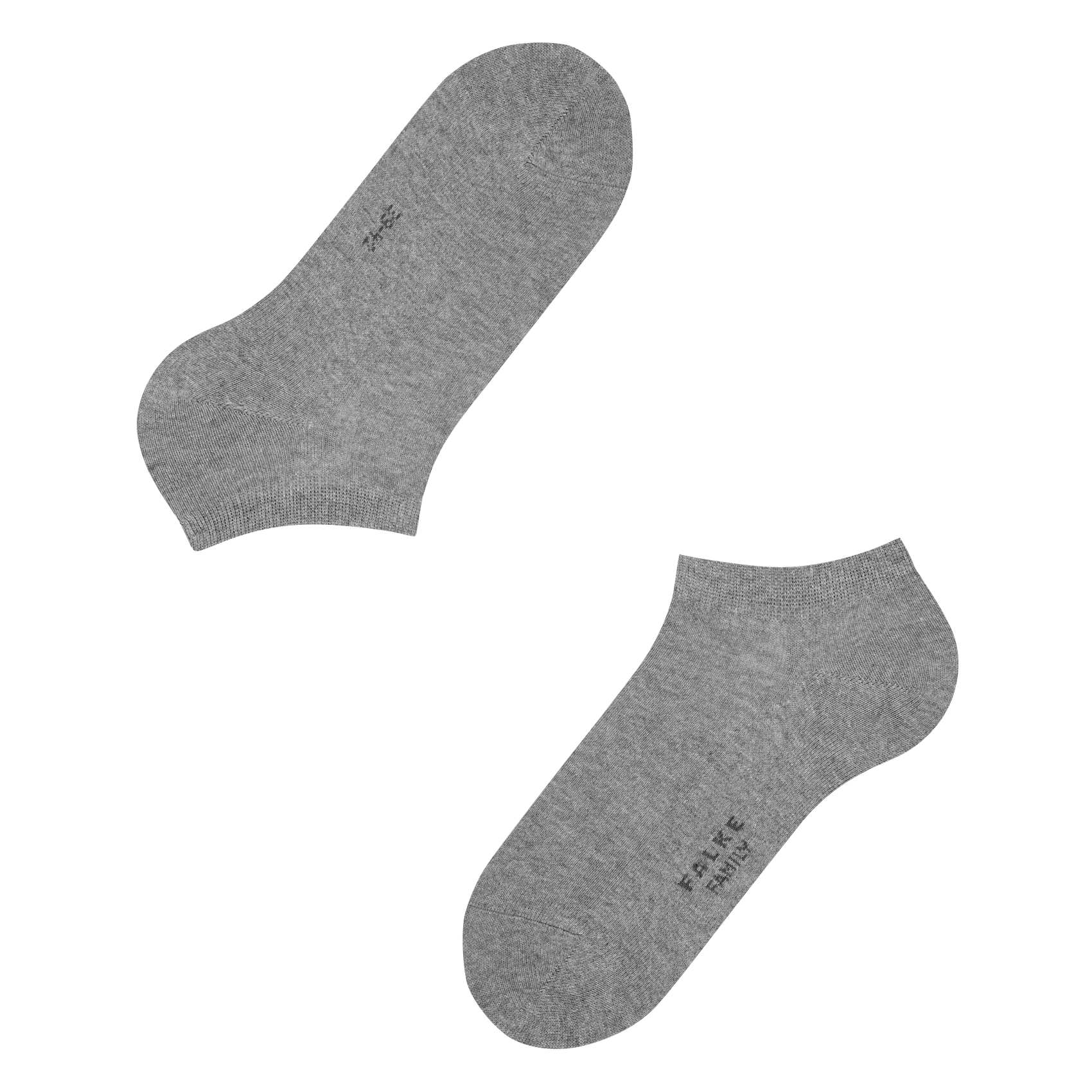 FAMILY SN - Socquettes en coton mélangé | Gris