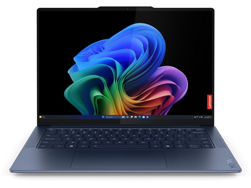 Lenovo Notebook Yoga Slim 7 X Leistungsfähiger KI Laptop mit Snapdragon-Prozessor für Copilot