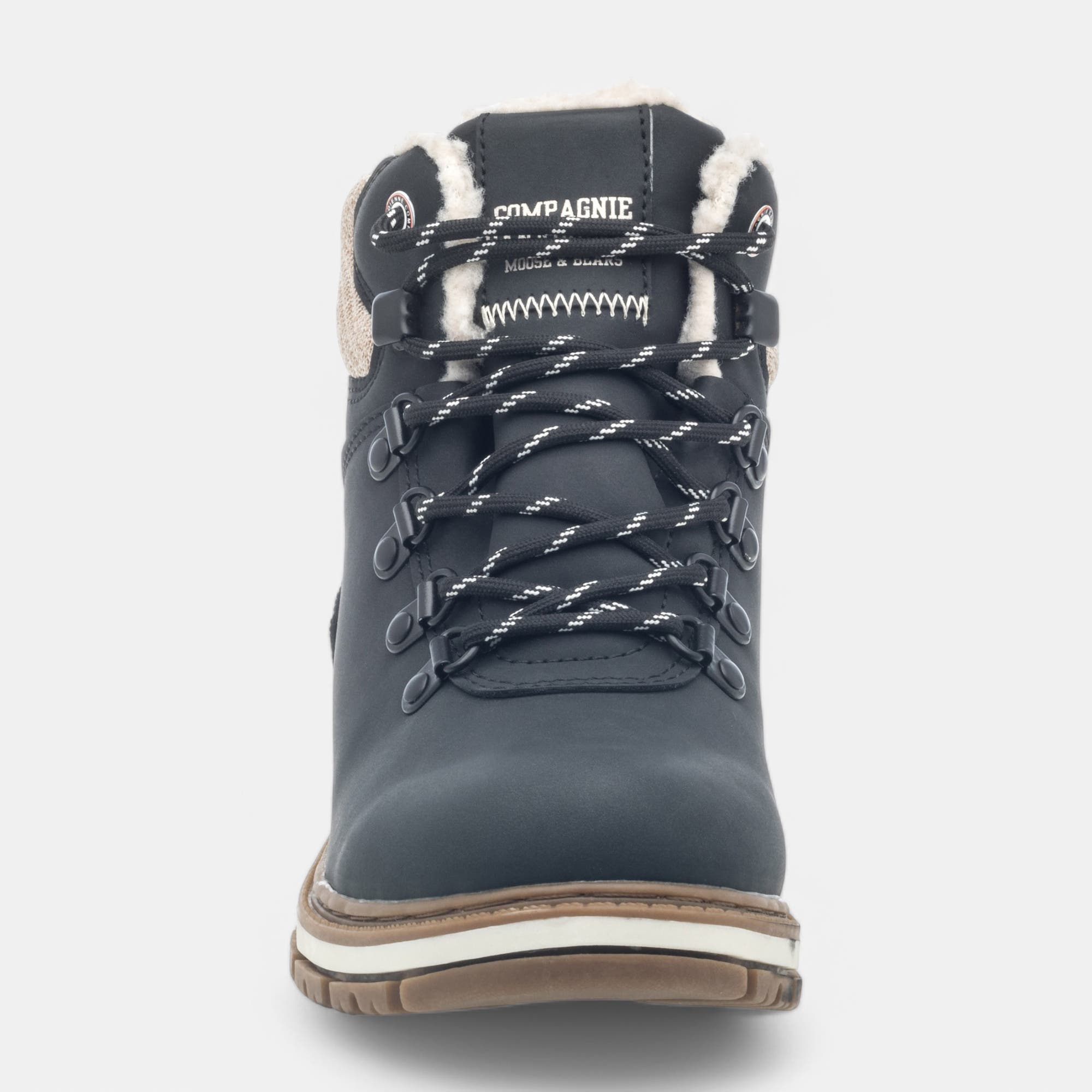 Bottines à lacets Femme noir