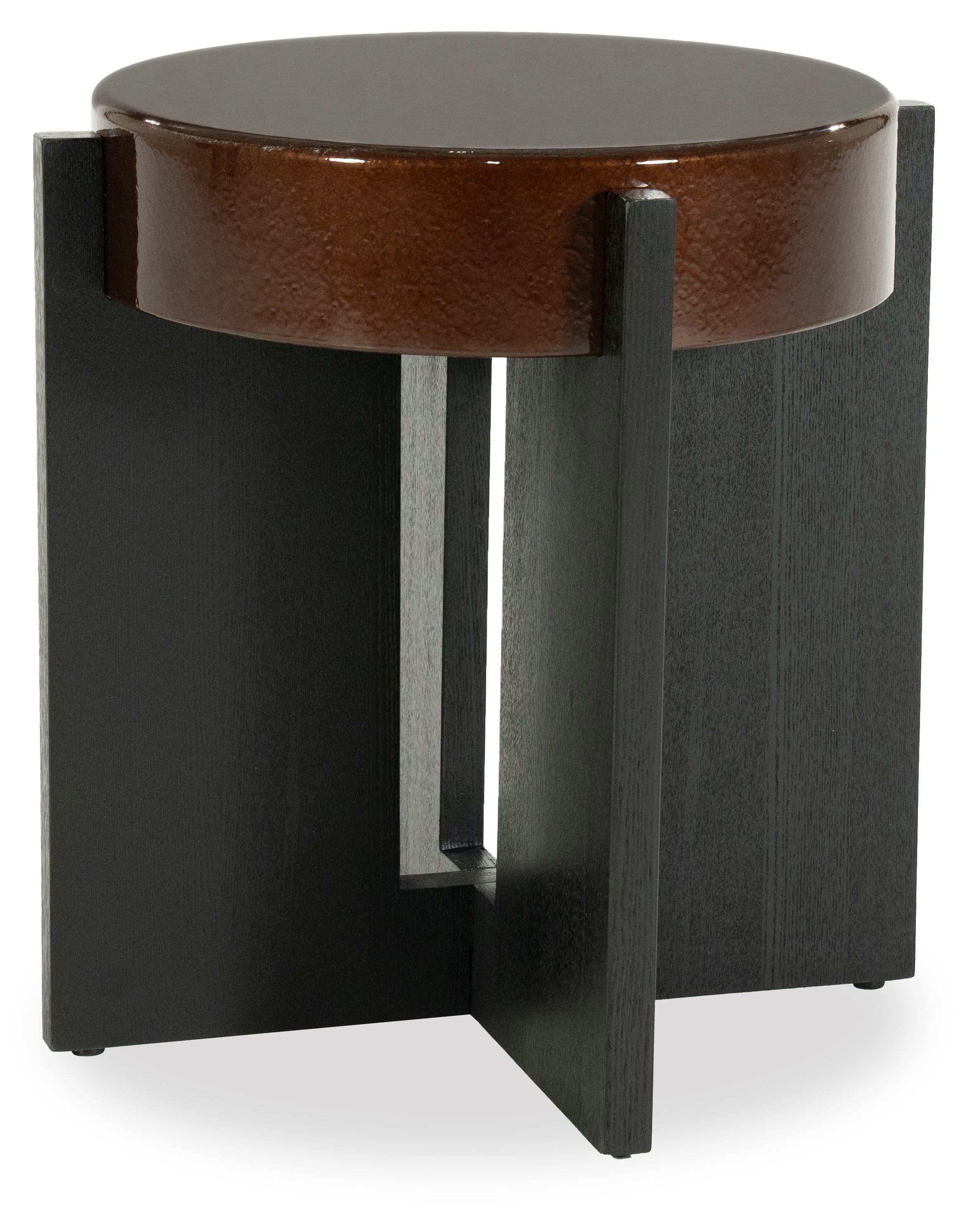 Bijzettafel 96323 bruin Juliet ⌀40  x H48 cm