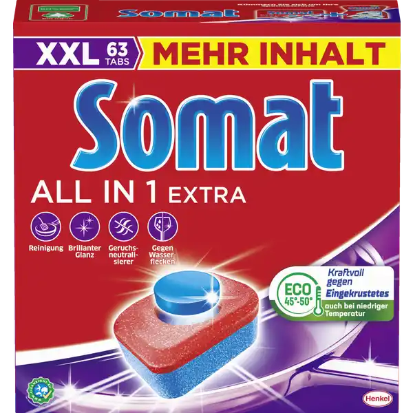 All in 1 Extra Geschirrspültabs