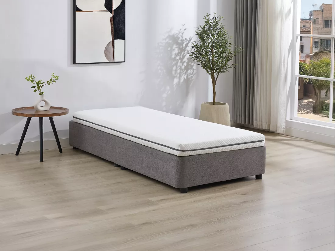 Matelas 80 x 190 cm mousse déhoussable ép.10cm - NASUS de YSMÉE