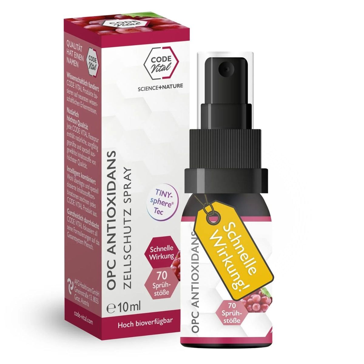 CODE Vital OPC Antioxidans Zellschutz Spray