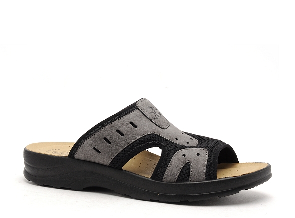 Flyflot mules et sabots homme fichet gris