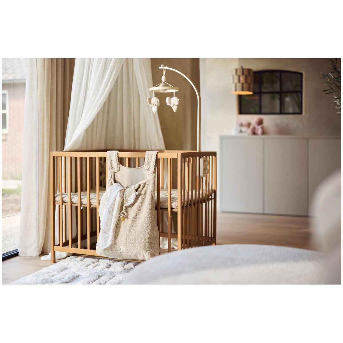 JolleinJollein   Bettaufbewahrungstasche warm sand