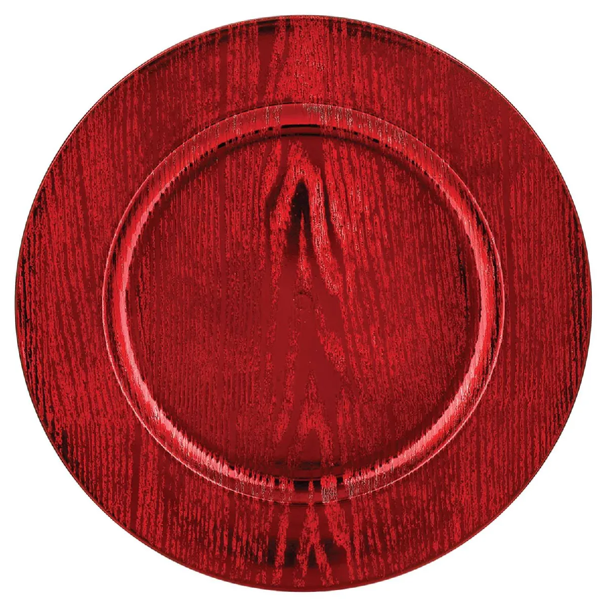 Atmosphera, Createur D'Interieur Atmosphera Lot de 12 dessous d'assiette Rouge