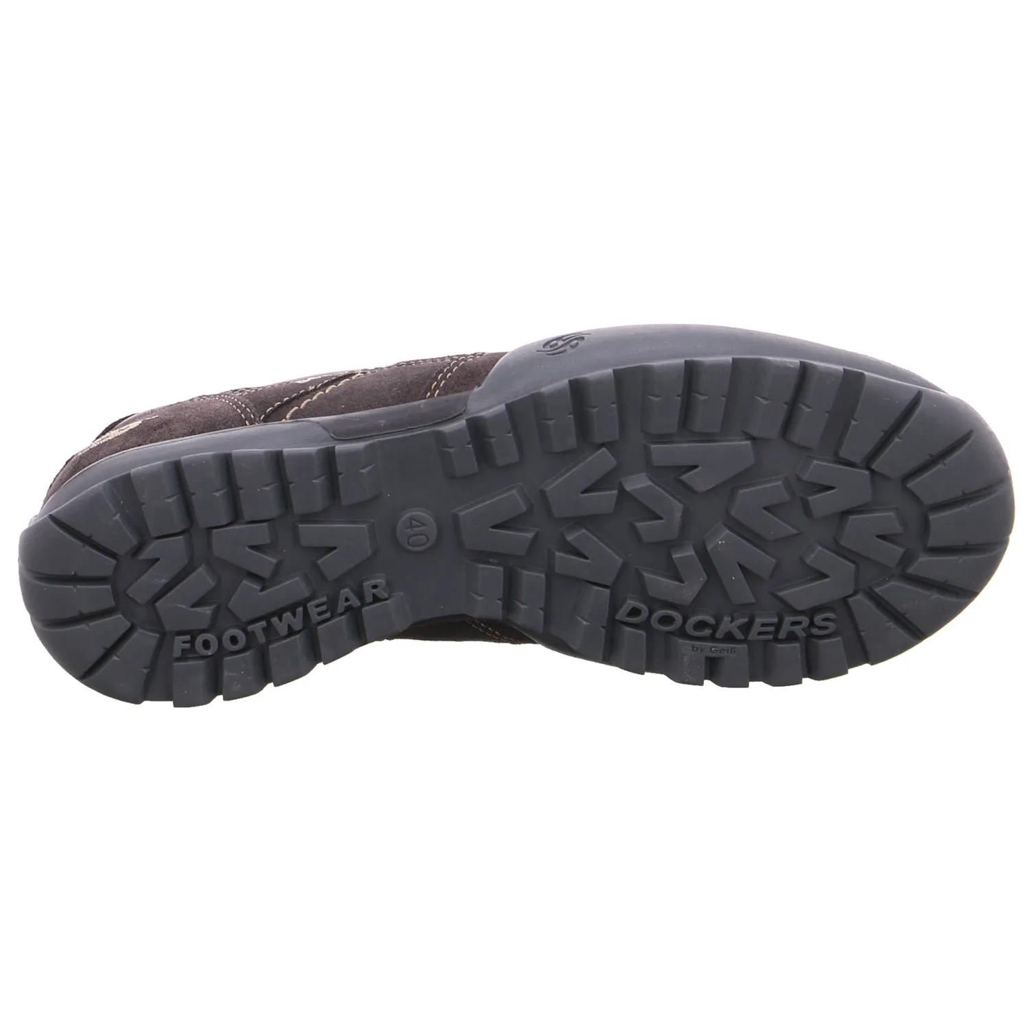 DOCKERS Halbschuh Braun Leder