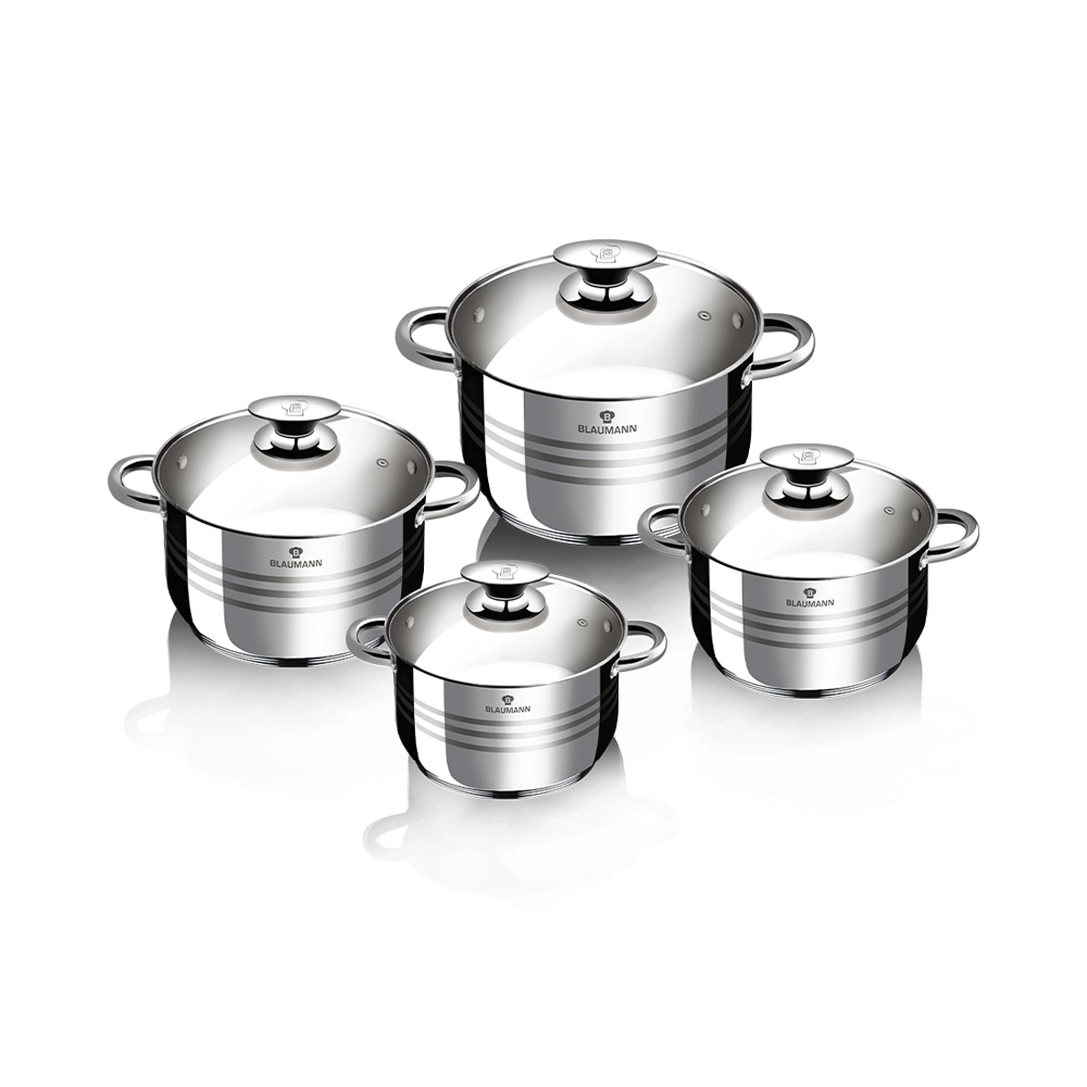 Blaumann 8-teiliges Kochtopf Set Gourmet Line