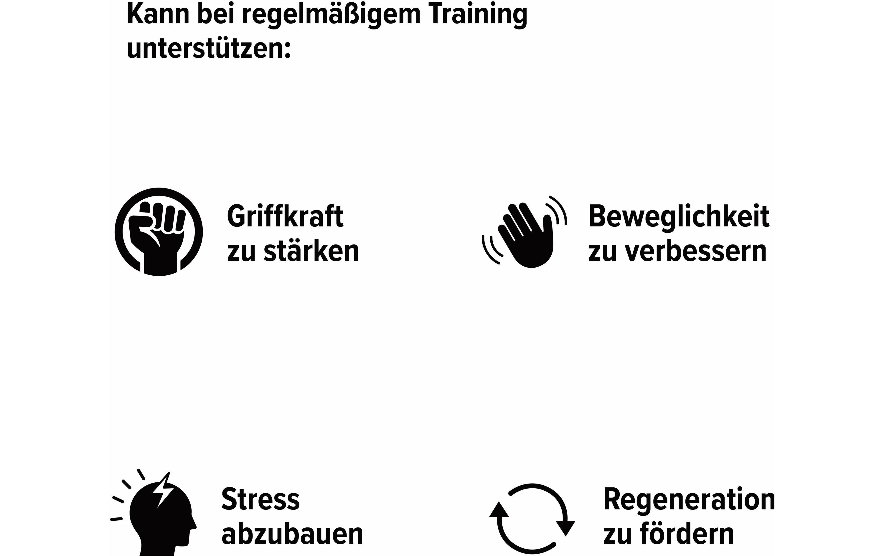 Handgelenk- & Unterarmtrainer anthrazit, drei StärkenFedergestützter Hand- und Vorderarmtrainer aus «Die Höhle der Löwen»