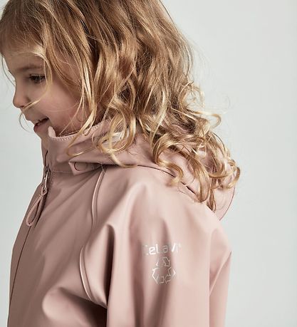 CeLaVi Regenkleidung m. Träger - Recyceltes PU - Misty Rose