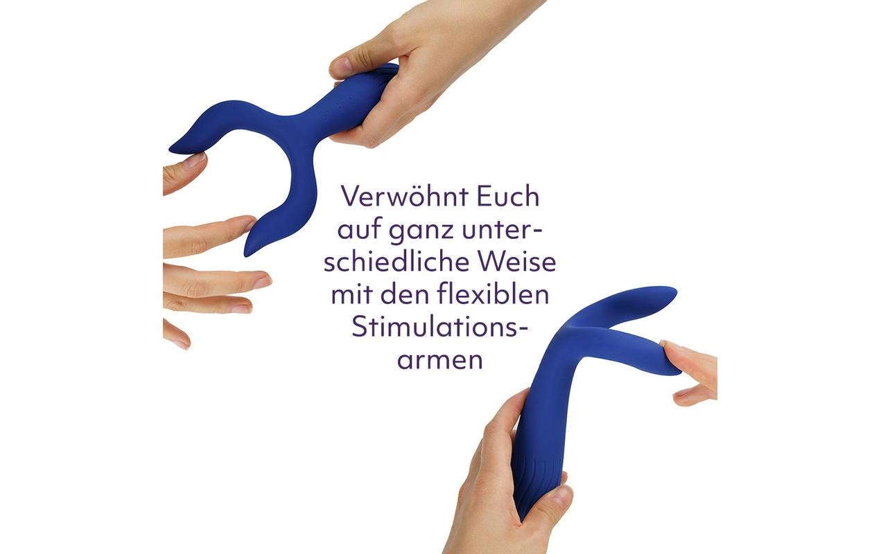 Paarvibrator ThrillInnovativer Alleskönner Vibrator, Masturbator, Anal- und Paartoy in einem