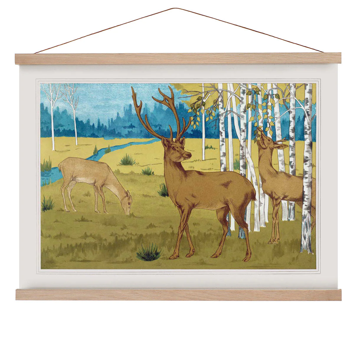 Rehe im Wald