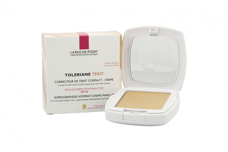 Tolériane correcteur compact 9g ivoire 10