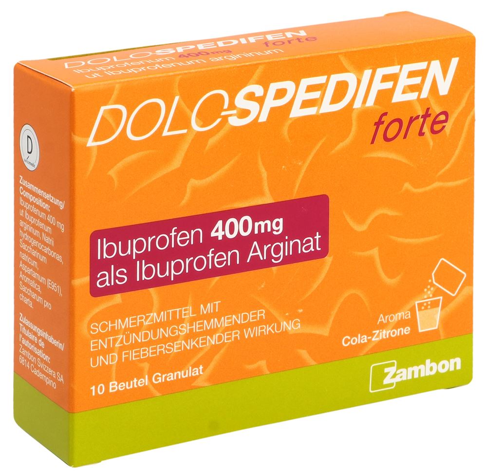 DOLO-SPEDIFEN forte Gran 400 mg Btl 10 Stk
