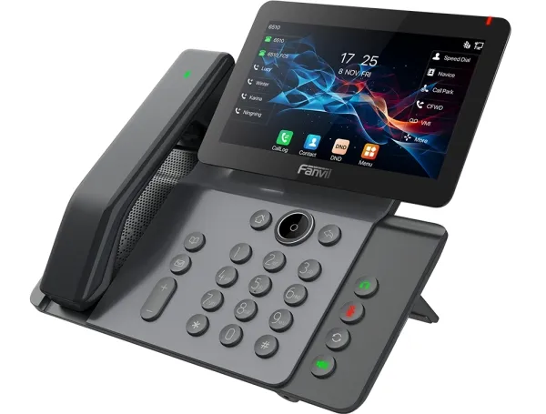 Fanvil V66 PRO, IP telefon, Mørkegrå, Forbundet håndsæt, Bord/Væg, SIP-info, 20 Linier