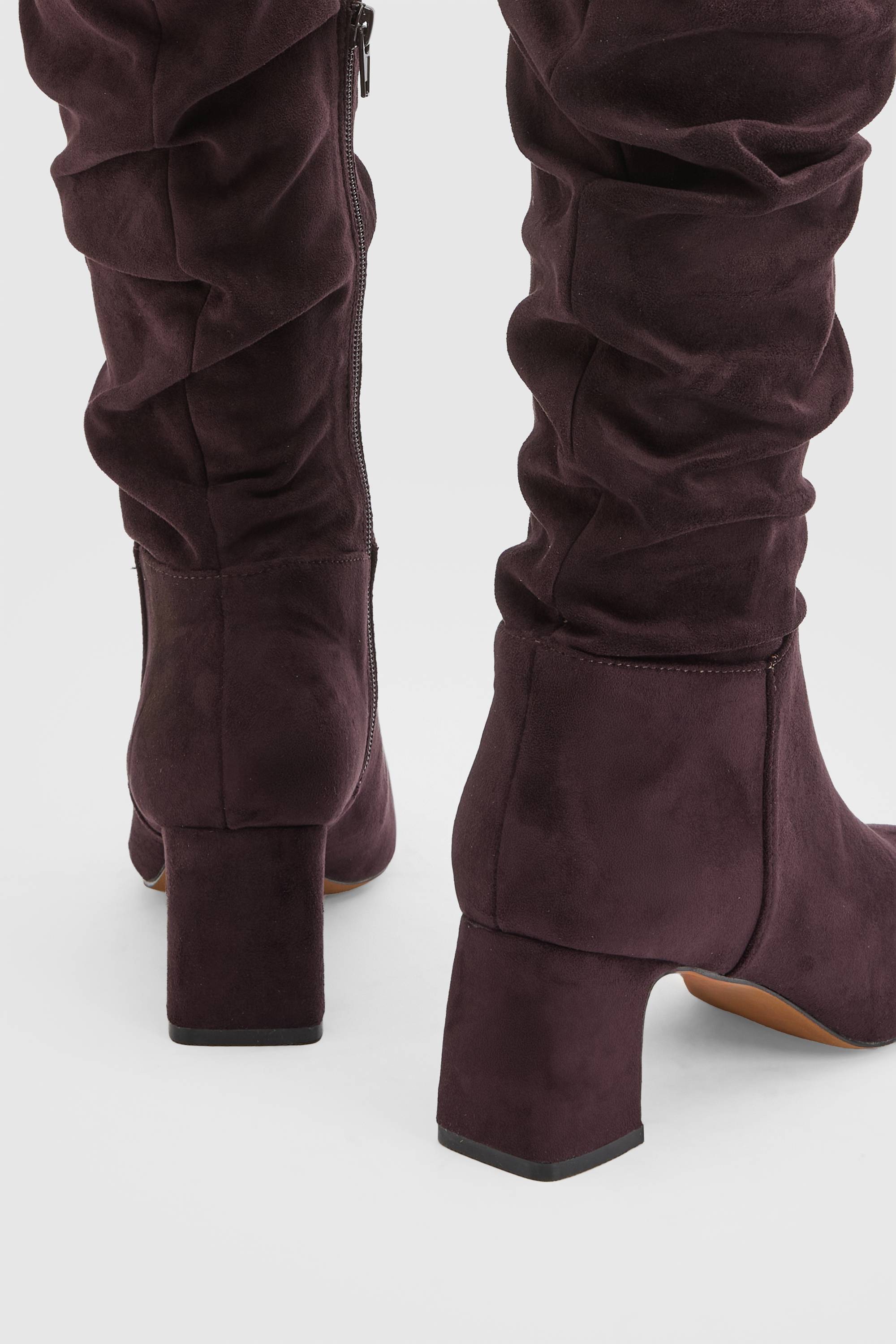 Wallis Bottes Hautes À Talons En Synthétique Kye