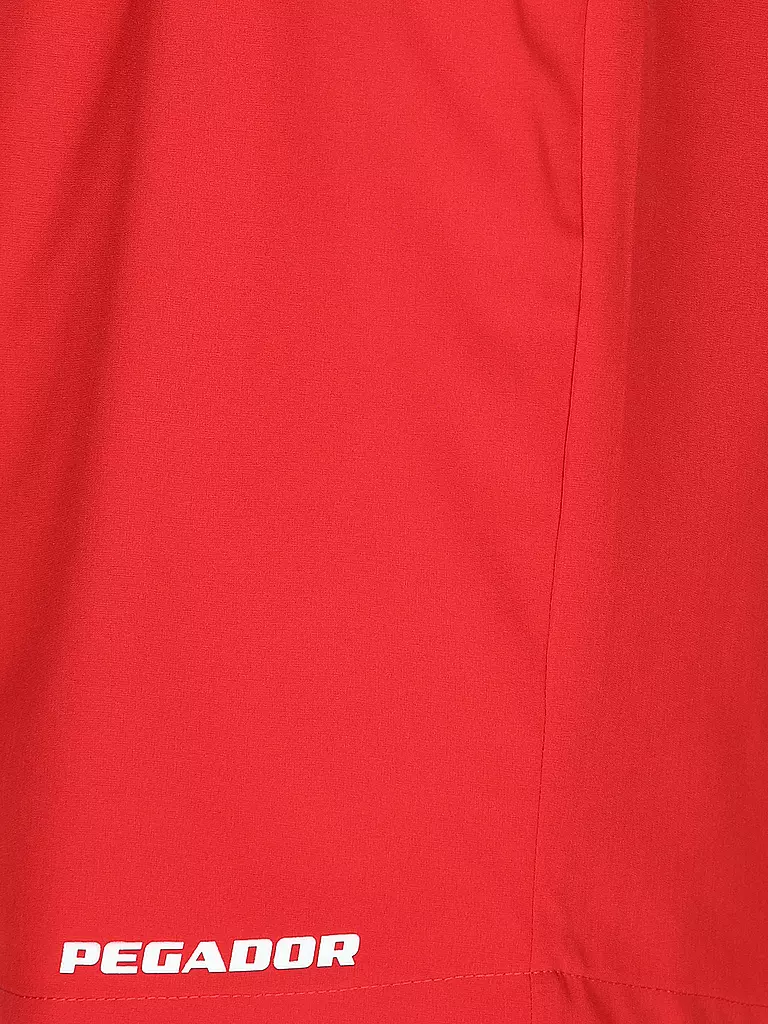 PEGADOR Badeshorts rot