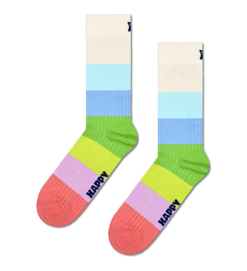 Happy Socks Chunky Stripe Sock Socken in Mehrfarbig