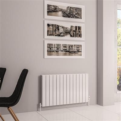 Eastbrook Addington type 20 radiator 105x60cm 1405W staal wit glans
