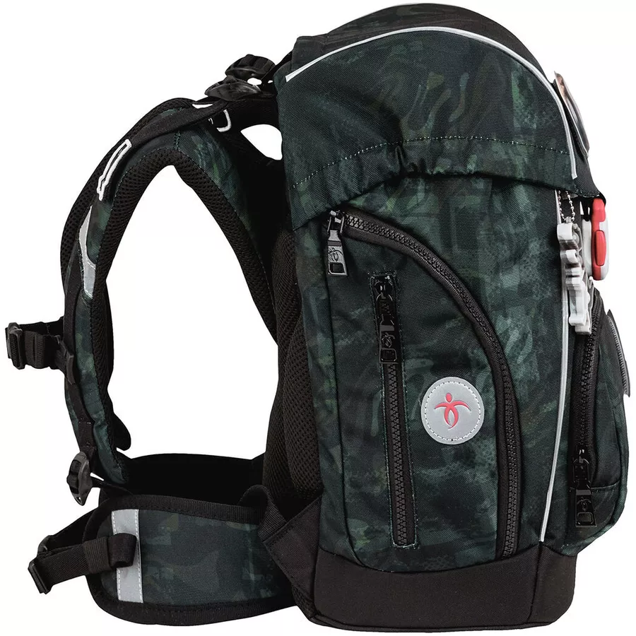 Belmil Schulranzen Premium Comfy Plus Set 5-teilig Grey Stone