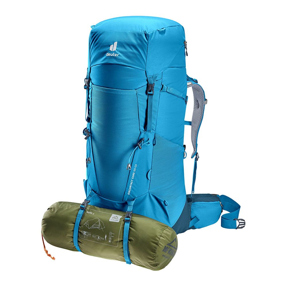 Deuter AIRCONTACT CORE 60+10L - Sac À dos Homme reef-ink