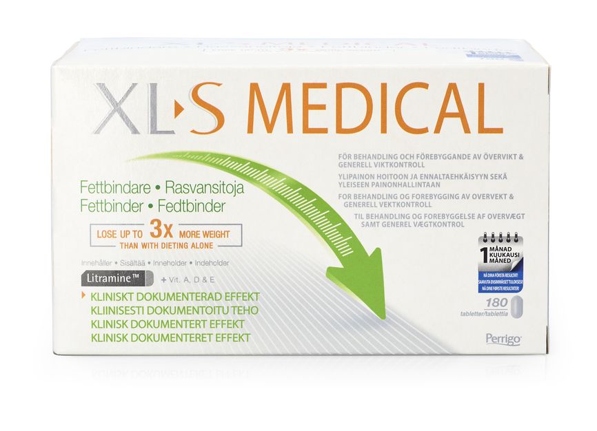 XL-S Medical Fettbinder kaps, 180 stk