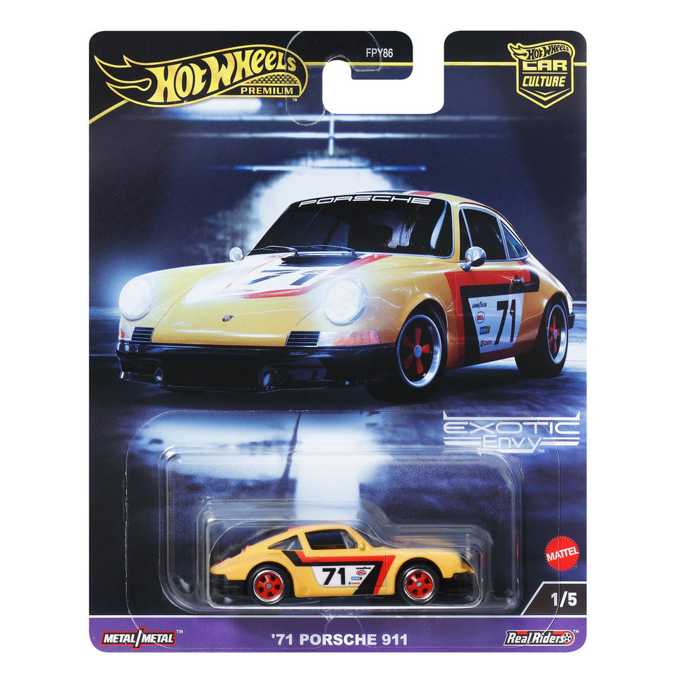 Hot Wheels Premium '71 Porsche 911