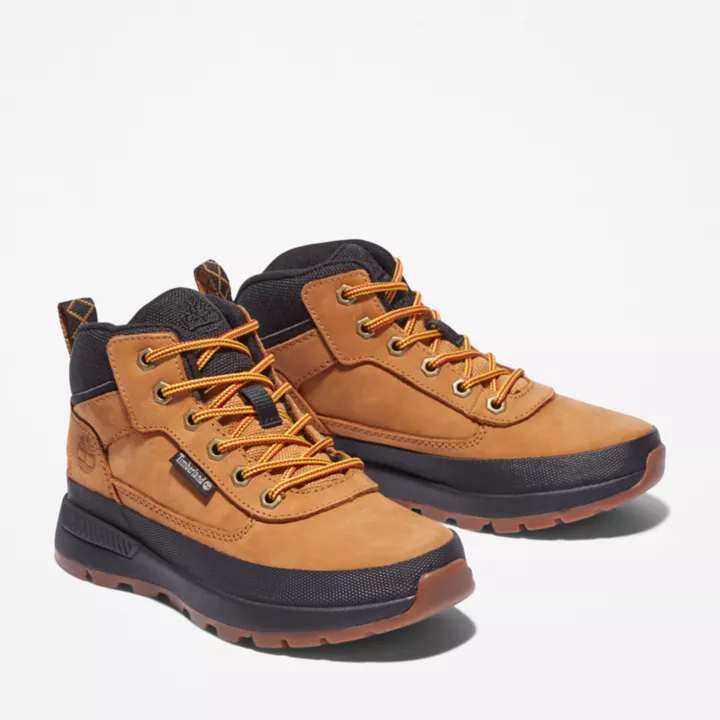 Chukka Field Trekker para jovens na cor amarela