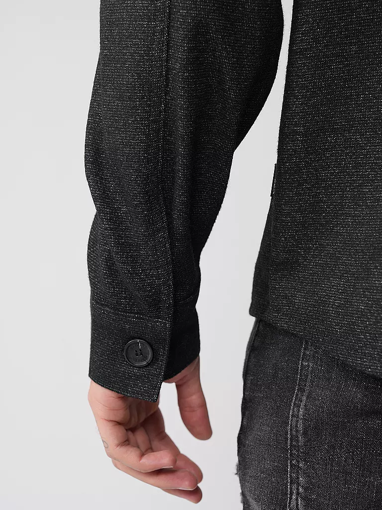 GABBA Overshirt CLIPPER SHAFI  schwarz