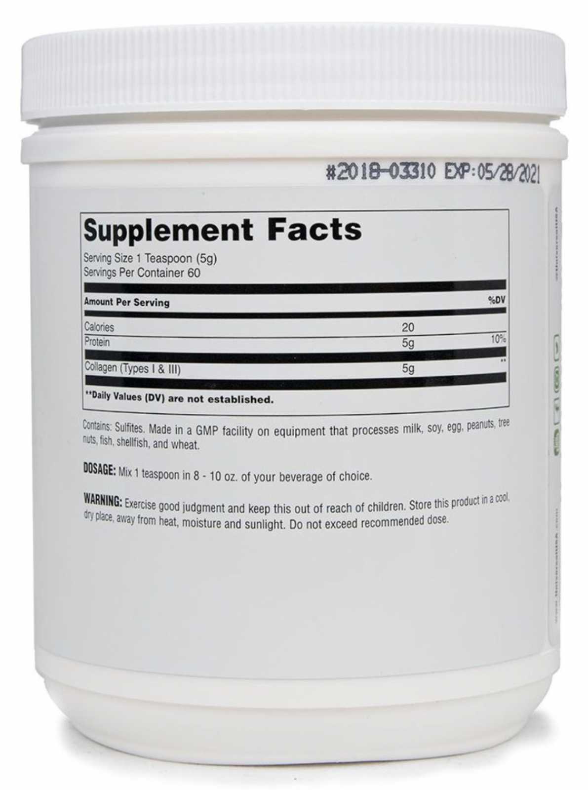 Colágeno Universal Nutrition, 60 porções (300g)