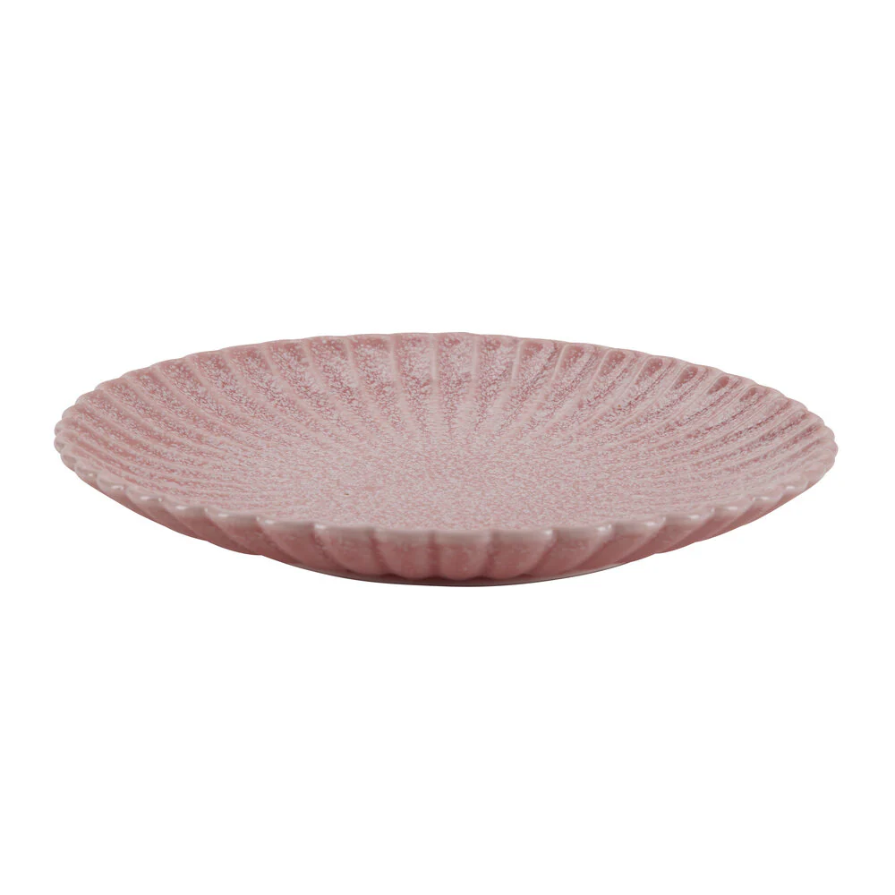 Bahne Interior  Clam middagstallerken, Pink - Ø26 cm.