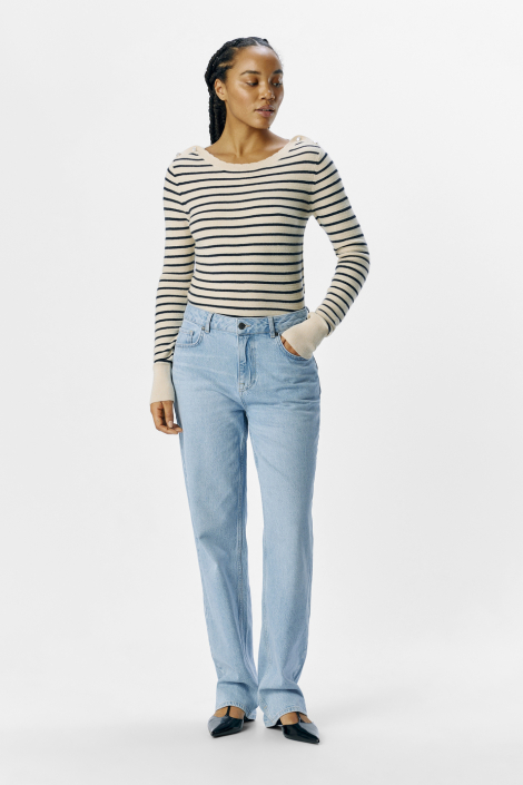 Object blauwe dames jeans