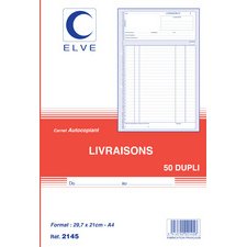 Manifold 'Livraisons', A4, tripli