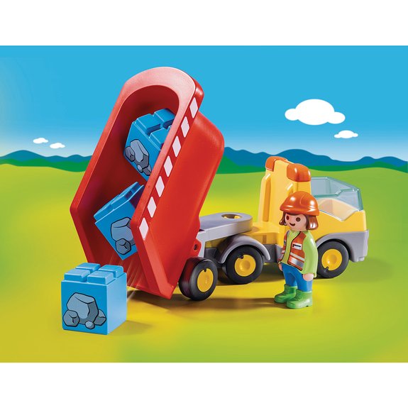 Camion benne Playmobil 1.2.3 70126