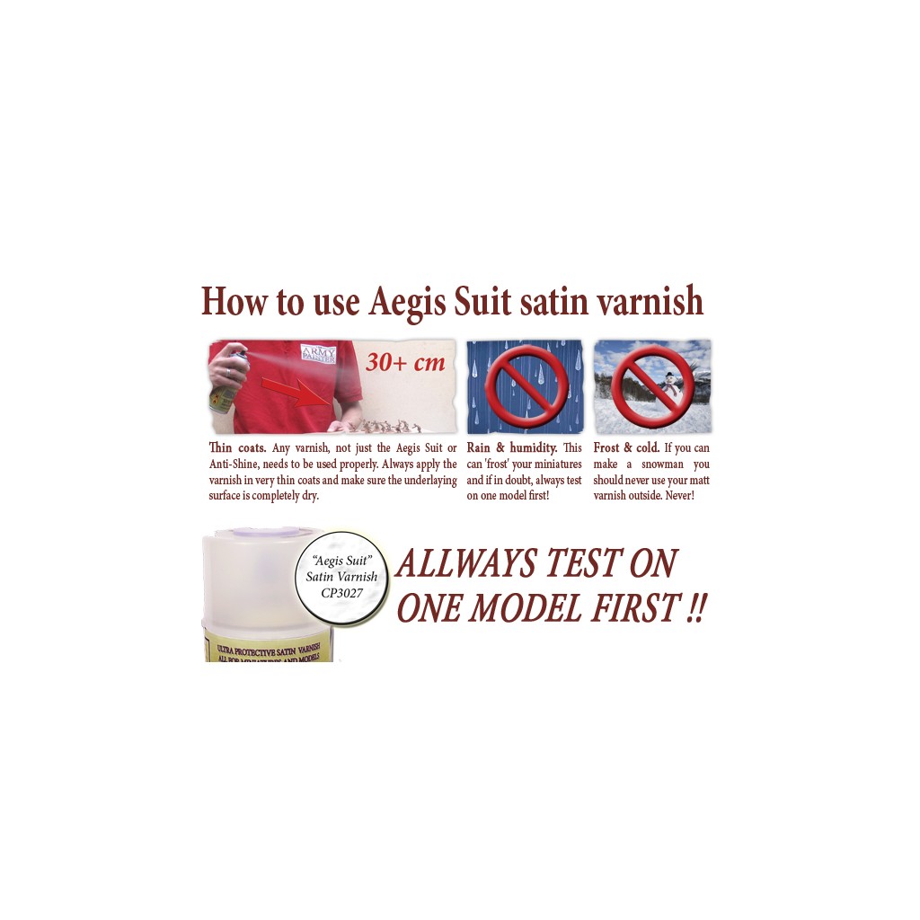 Sous Couche - Aegis Suit Satin Varnish