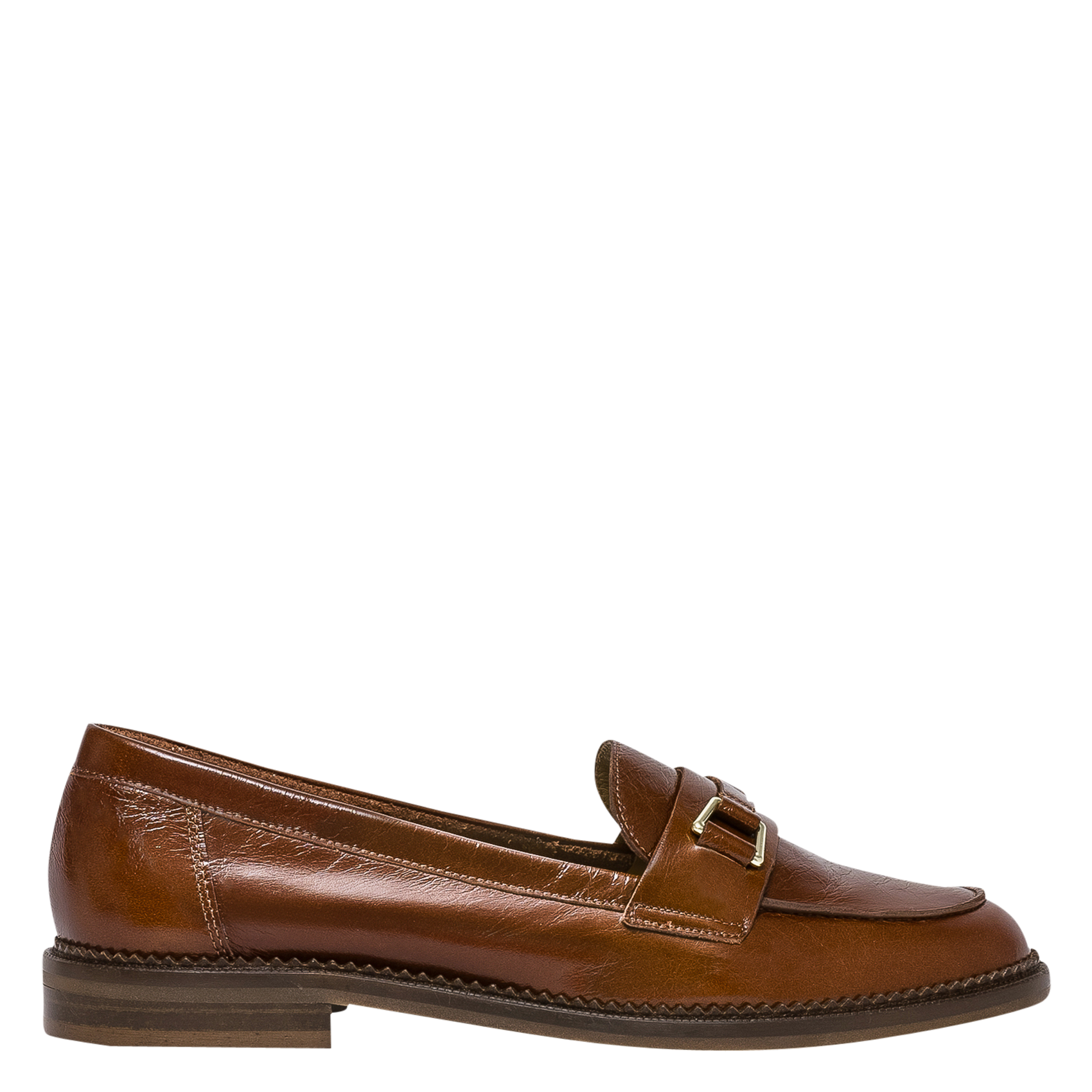 ALANNA - Mocassins en cuir | Marron
