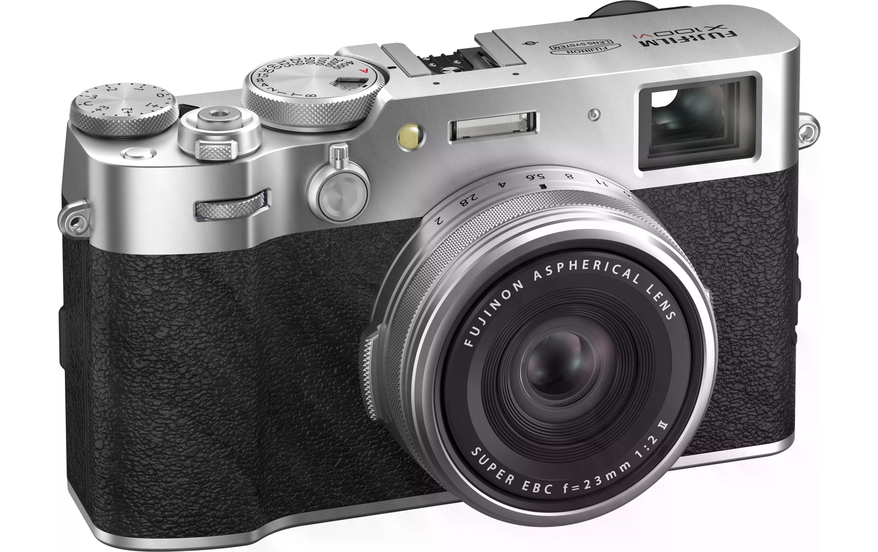 Fotokamera X100VI Silber<br>Kompakte Digitalkamera mit anspruchsvollem Design und intuitiver Bedienbarkeit
