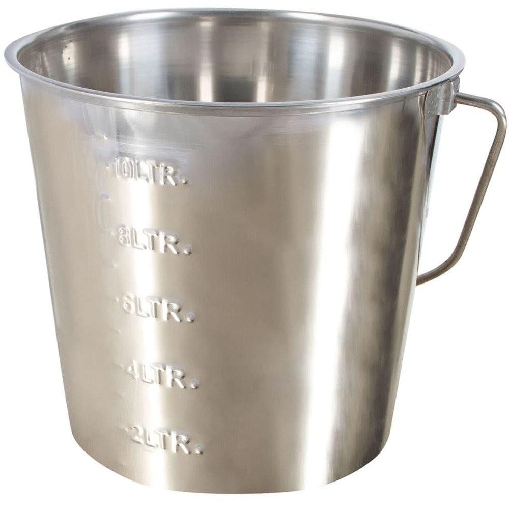 Seau 12,3 l acier inoxydable 29377