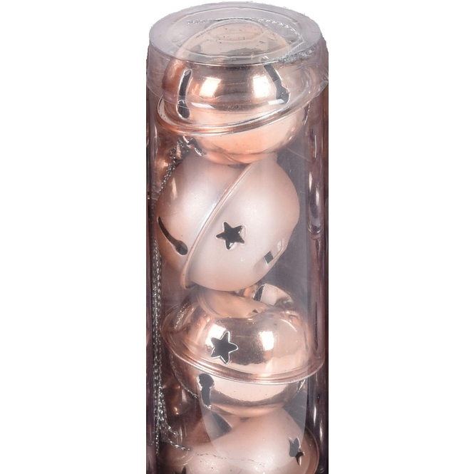Weihnachtsglöckchen - Ø = 4 cm - 6 Stück - 1 Set