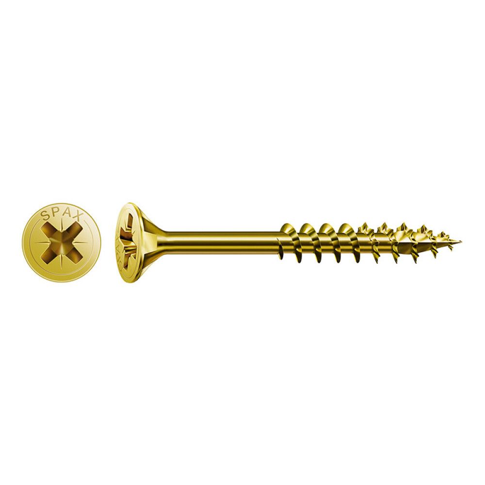 SPAX SENKHODE GUL 4X60, S 10 STK