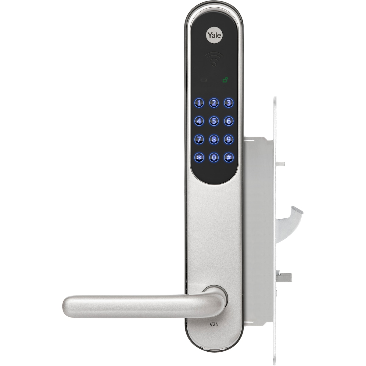 Yale Doorman Classic digital dørlås (sølv)