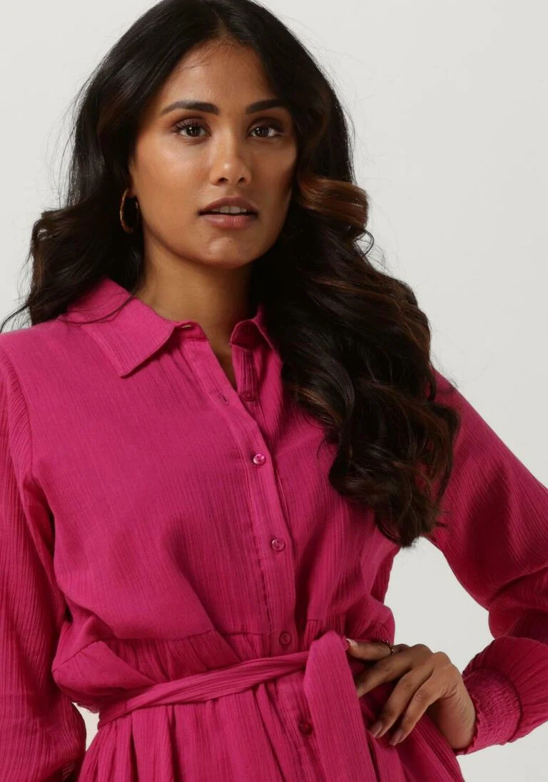 GOOSECRAFT fuchsia goosecraft mini jurk gc pepper dress