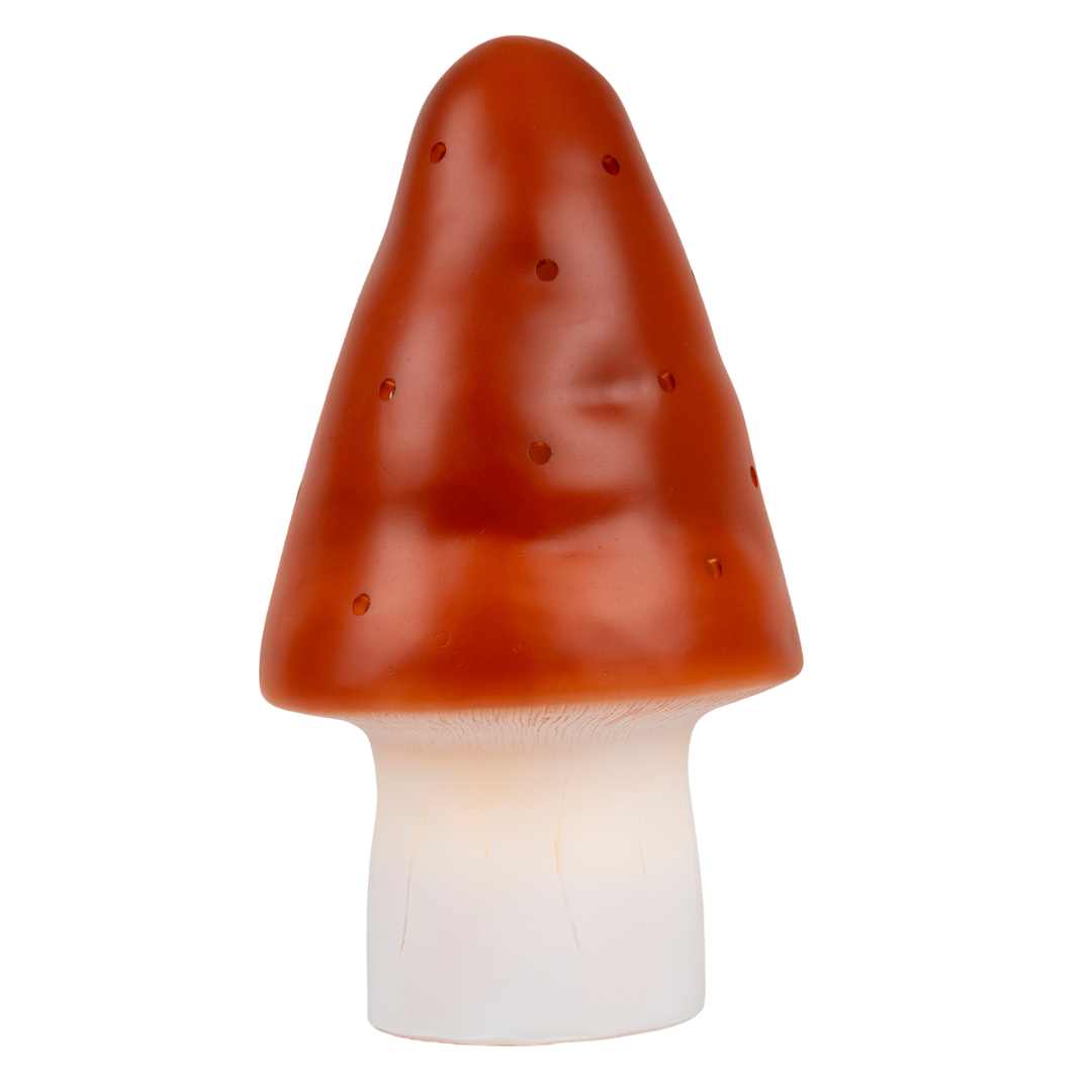 egmont toys heico lamp paddenstoel - rode baksteen - 28 cm