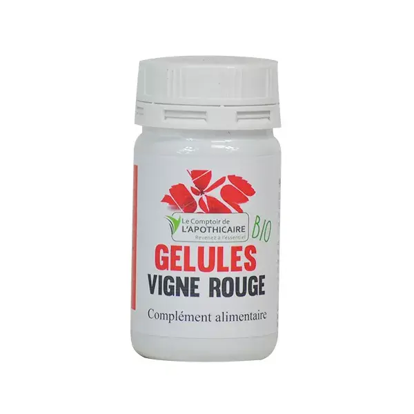 The Apothecary's Counter Organic Red Vine 90 cápsulas