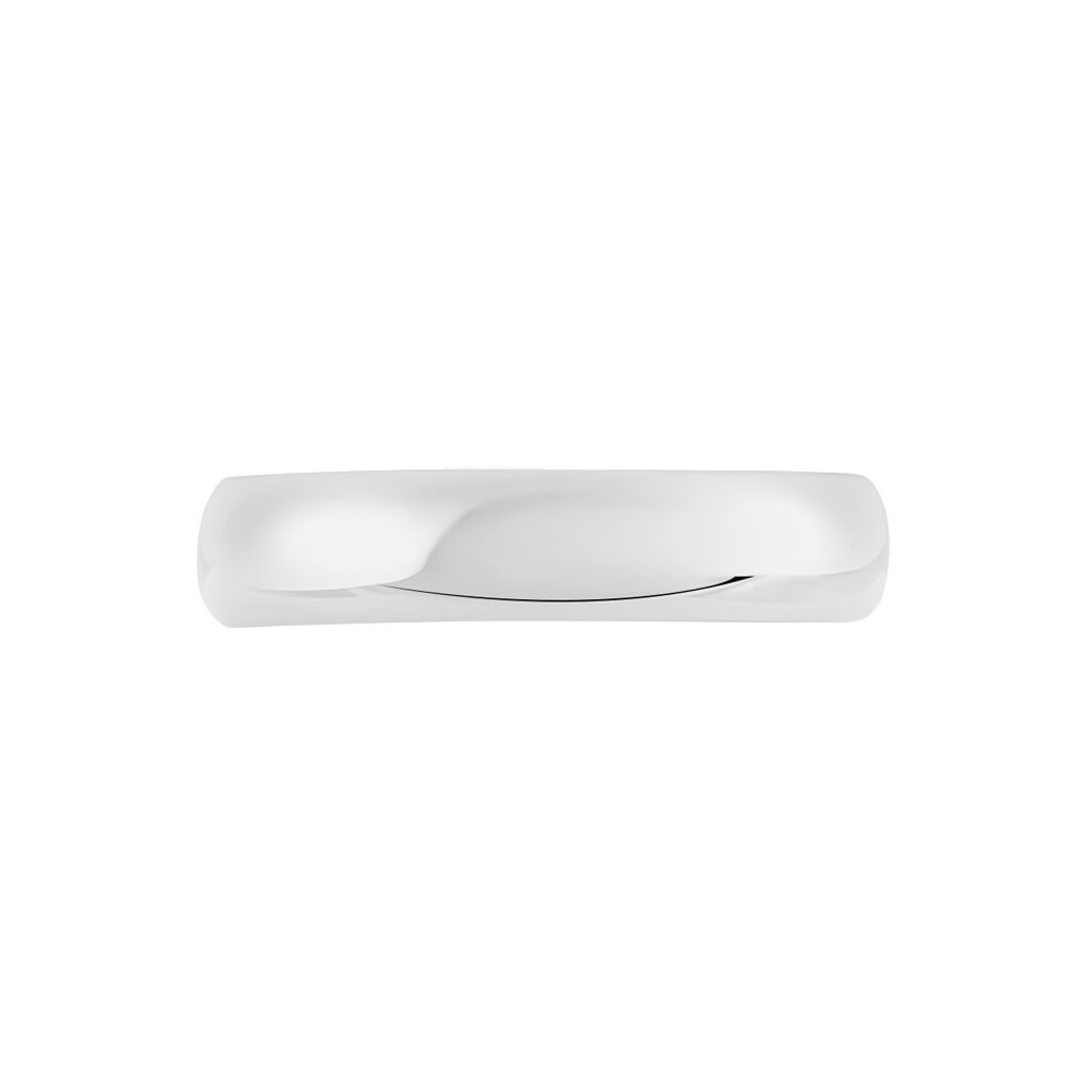 Alliance Aphroditia Demi Jonc Bombe Or Blanc