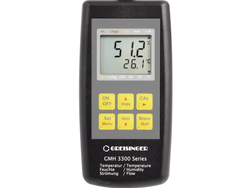 Greisinger GMH 3351 Luftfugtighedsmåler (hygrometer) 0 % r. 100 % r. Dataloggerfunktion
