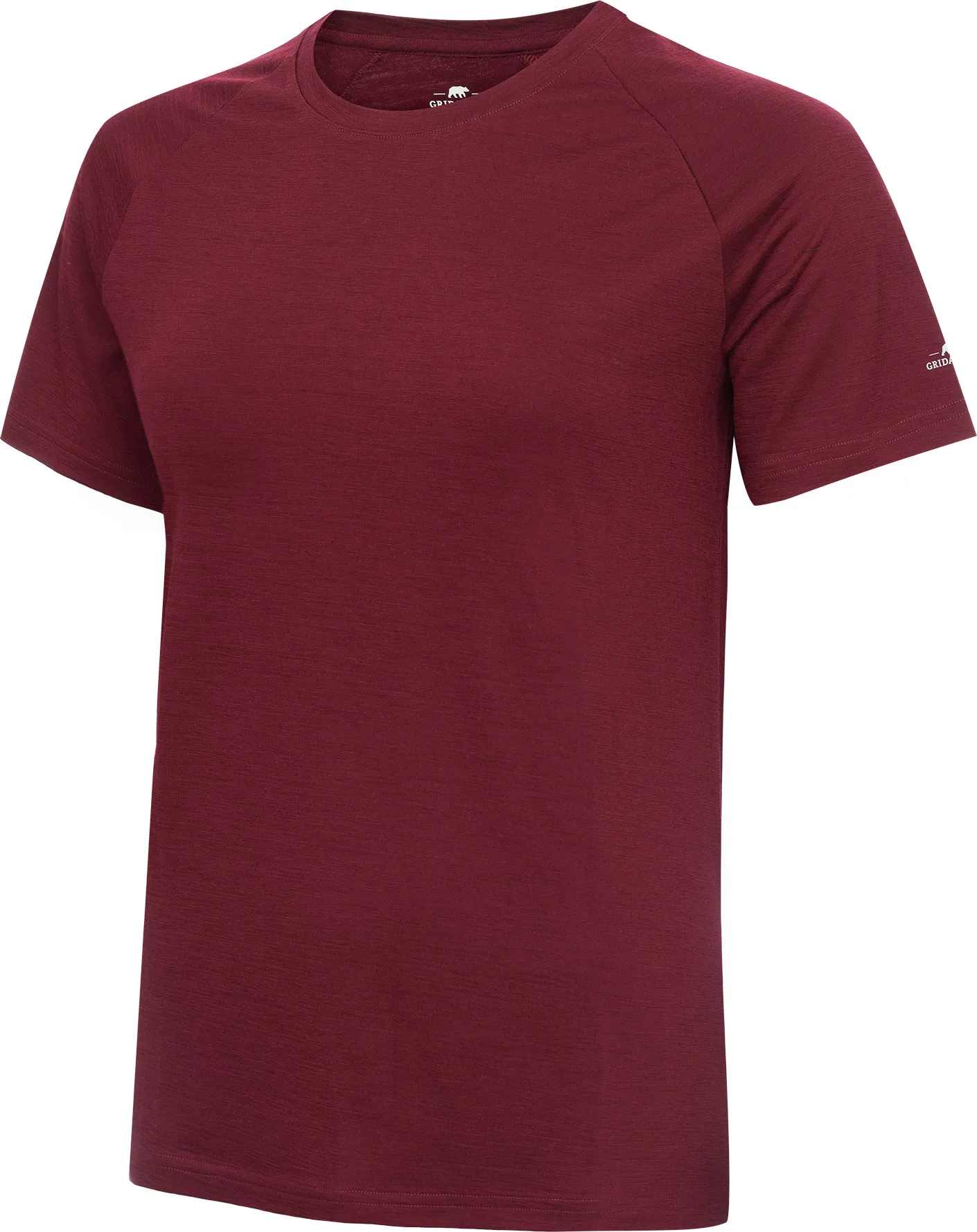 Gridarmor Thin Merino Tee Wmn Tawny Port